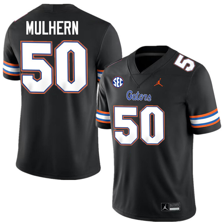 Mack Mulhern Florida Jersey,Florida Gators #50 Mack Mulhern Uniforms,Jersey Youth-Black